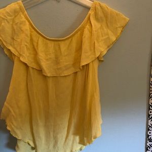 off the shoulder top